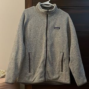 men’s grey patagonia jacket